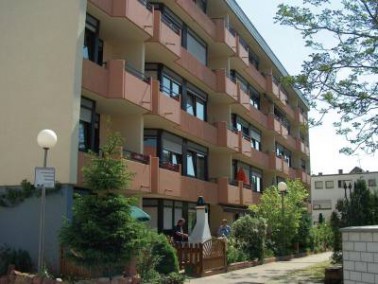 Außenansicht des Schiller-Wohnstifts in Ludwigshafen