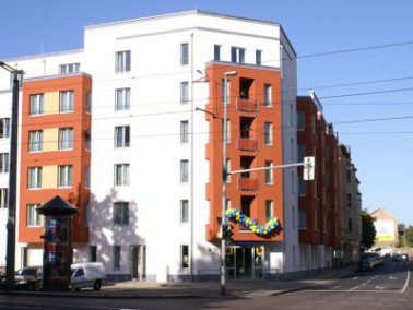 Aussenansicht des Pflegewohnstifts Am Thonberg in Leipzig