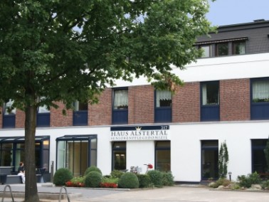 Front des Seniorenpflegedomizils Haus Alstertal