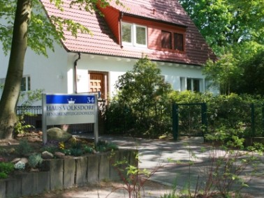 Außenansicht des Seniorendomizils Haus Volksdorf