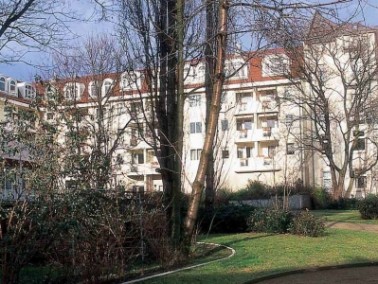 Außenansicht des GDA Wohnstifts Frankfurt am Zoo