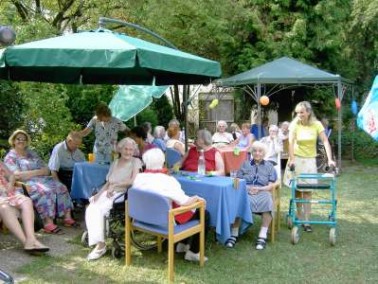 Garten des Benckiserstifts in Karlsruhe