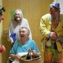 Clowns als Geburtstagsüberraschung in der Seniorenwohnanlage Parkheim Berg