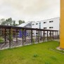 Zum Seniorenzentrum gehört ein großer beschützter Erlebnisgarten
