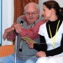 Qualifizierte Pflegekräfte kümmern sich herzlich um die Bewohner
