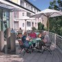 Ein Platz an der Sonne im Café des Parkwohnstifts