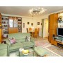 Wohnzimmer im Zweizimmer-Apartment, Wohnanlage Otto Dibelius, Altenpflege, Ambulante Pflege