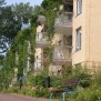 Jedes Zimmer hat einen begrünten Balkon im Senioren Centrum Moosberg