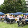 Auf der Festwiese im Sommer