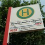Bushaltestelle des Domizils am Hirschpark