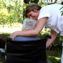 Im Wasserschlösschen ist niemand allein