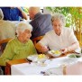Gemeinsames Essen im Speisesaal des Christophorusstift in der Hammersteinstraße in Hildesheim