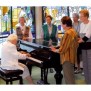 In der Kapelle des Christophorusstift steht ein Klavier bereit