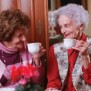 Auch im betreuten Wohnen trifft man sich zu Kaffee und Kuchen im Altenzentrum St. Ulrich in Wehingen