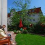Garten des gerontopsychiatrischen Bereiches 