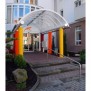 Der Eingang des Salier-Stiftes in Speyer