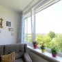 Aussicht aus einem Wohnzimmer des Altenzentrums St. Anna