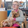 Im Seniorenzentrum Martha-Maria sind auch vierbeinige Gäste herzlich willkommen