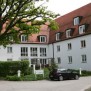 Der Innenhof des BRK Seniorenheim Schloss Eggmühl in Schierling