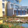 Der idyllische Gartenbereich