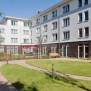 Blick vom Garten auf das Domizil Hamburg-Billstedt