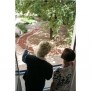 Der schöne Blick in den hauseigenen Garten