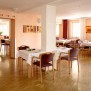 Blick in das hauseigene Restaurant