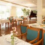 Blick in das hauseigene Restaurant