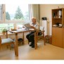 Mit eigenen Möbeln und Erinnerungsstücken fühlen sich die Bewohner schnell zuhause