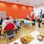 Zusammensein bei Kaffee und Kuchen