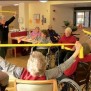 Sportliche Betätigung bringt Spaß und hält fit im Altenzentrum St. Konrad in Zimmern ob Rottweil