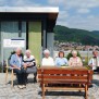 Die Dachterrasse des Altenzentrums St. Antonius in Mühlheim mit Ausblick ins Grüne