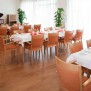 Blick in das hauseigene Restaurant