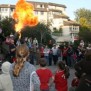 Feuerspucker beim ersten Dorffest im CityVillage