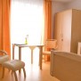 Die Zimmer sind hell und freundlich