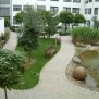 Die Gartenanlage des Senioren Wohn- und Pflegeheim Minoritenhof in Regensburg