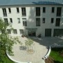 Der Innenhof des Senioren Wohn- und Pflegeheim Minoritenhof in Regensburg