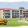 Skizze der Betreuten Wohnanlage "St. Agatha" in Aidenbach