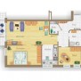 Ein Beispiel für eine Drei Zimmer Wohnung Barrierefreies Wohnen im Isarpark in Plattling