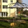 Die Gartenanlage des Hauses  Barrierefreies Wohnen im Isarpark in Palttling
