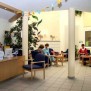 Das lichtdurchflutete Atrium