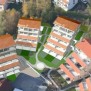 Ansicht der geplanten Wohnanlage Barrierefreies Wohnen am Sonnenhügel in Deggendorf Erlbau