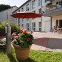 Der Garten der Anlage im Senioren-Zentrum "Am Tempelberg" in Bad Doberan