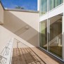 Die Balkone sind modern gestaltet im Senioren-Zentrums "An der Warnow" in Rostock