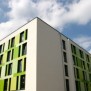 Moderne Architektur und klare Formen setzen sich auch innerhalb des Gebäudes fort