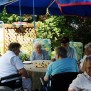 Terrasse des Vitanas Senioren Centrums Am Bäkepark