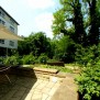 Terrasse des Altenzentrums