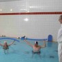 Wassergymnastik im Schwimmbad des GDA Wohnstifts Frankfurt am Zoo