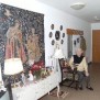 Individuell eingerichtetes Zimmer im Haus Maihälden