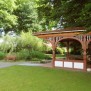Der großzügige Garten